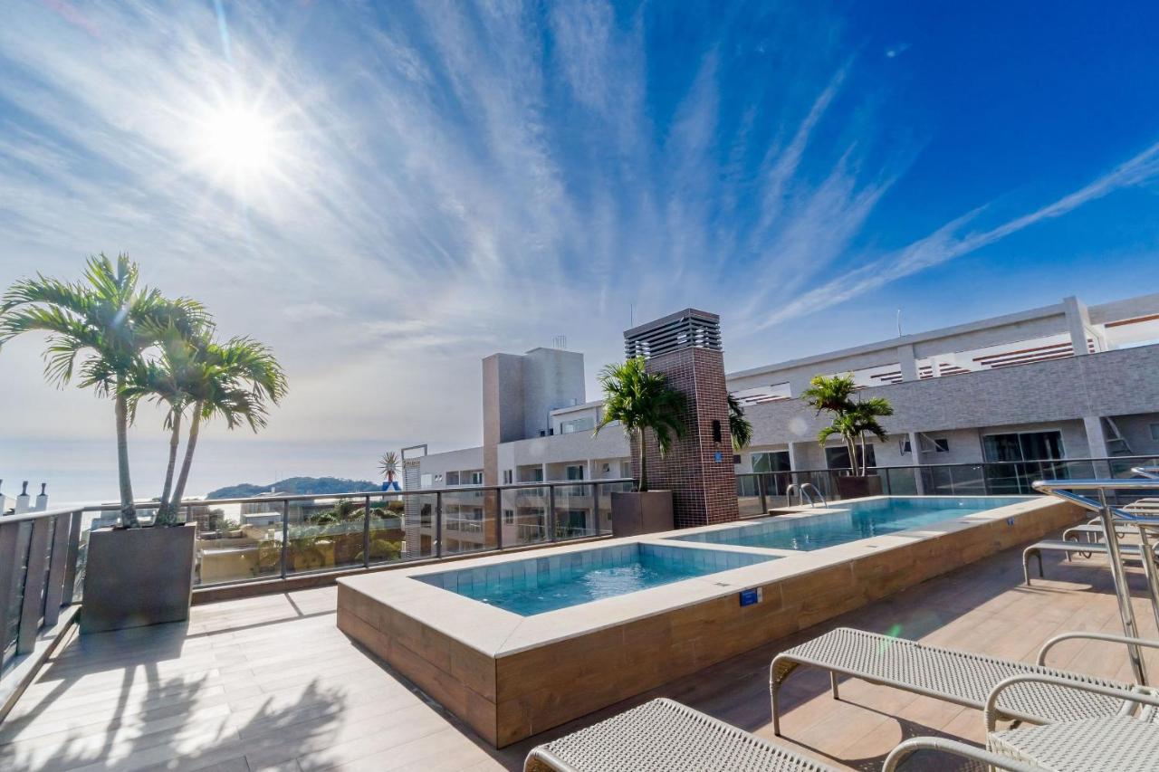 Porto Madero, Condo com Piscina e Academia -Apto 2 dorms 6 pessoas- Centro de Bombinhas Exterior foto